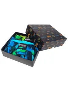 Meatfly pánské trenýrky Agostino Substance Gift Pack | Modrá | Velikost S