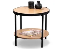 Kulatý stolek Pina, 60 cm, dub artisan