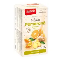 Apotheke Pomeranč a zázvor porcovaný čaj 20x2,5 g