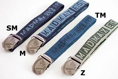 MADMAX  pásek do kalhot - MCB 001, zelená