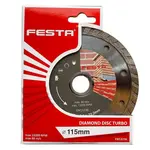 Kotouč diamantový turbo Ø 115 x 22,2 mm, FESTA