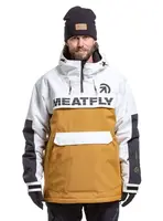Meatfly pánská SNB & SKI bunda Zenith Wood/White | Bílá | Velikost S