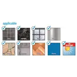 Tyč na ručníky, dvojitá, Moon, TESA