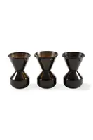 Sada dekorativních váz Pols Potten fat neck 5,5 x 8,5 cm 3-pack