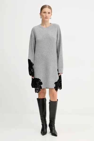 Šaty s příměsí vlny Pinko