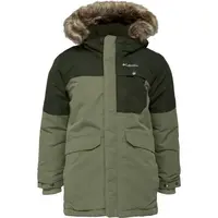 Columbia NORDIC STRIDER JACKET Detská zimná bunda, khaki, veľkosť