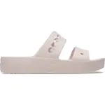 Crocs BAYA PLATFORM SANDAL Dámské pantofle, béžová, velikost 37/38