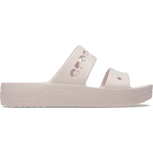 Crocs BAYA PLATFORM SANDAL Dámské pantofle, béžová, velikost 37/38