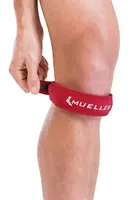 Mueller Jumper's Knee Strap Red, podkolenná páska, červená