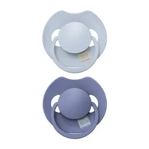 LOVI Dudlík silikonový PRIME 18m+ Baby Blue/Blue 2ks