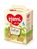 Hami Safari dětské sušenky 180g 6M