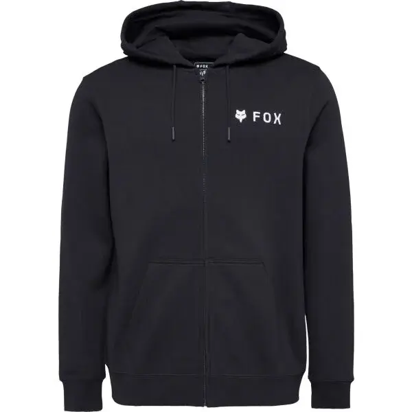 Fox FLEECE ZIP Pánská mikina, černá, velikost