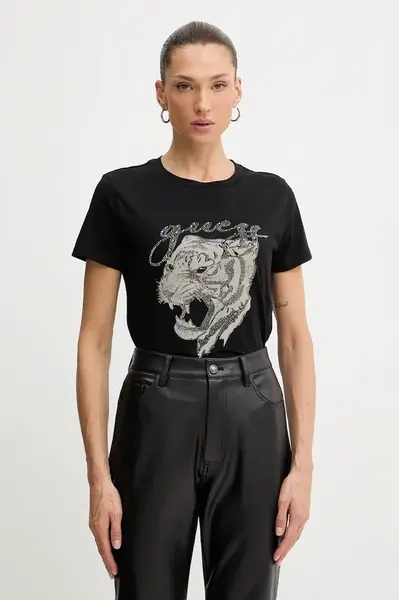 Bavlněné tričko Guess