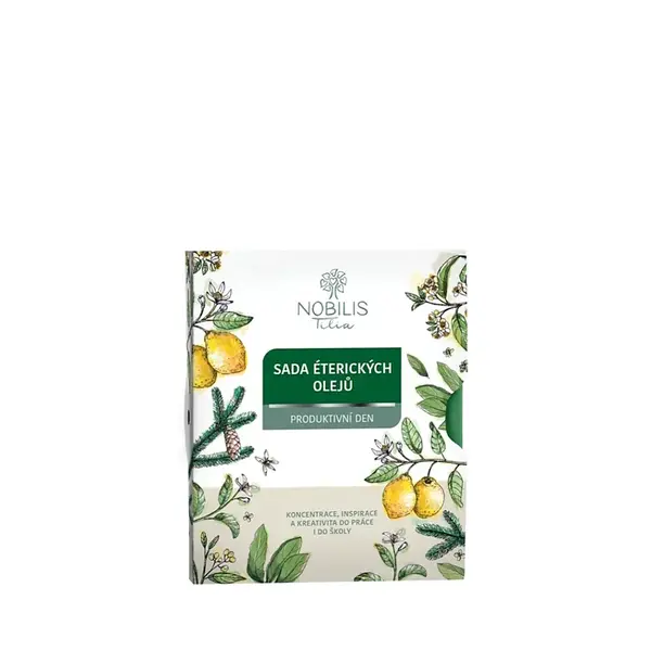 NOBILIS TILIA Sada éterických olejů produktivní den