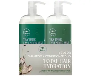 Sada pro suché vlasy Paul Mitchell Tea Tree Lavender Mint Save On Duo + dárek zdarma
