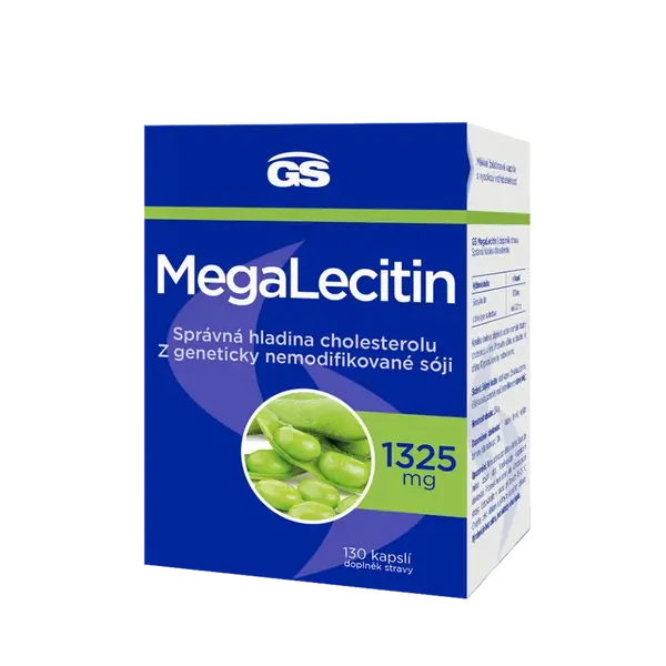 GS MegaLecitin, 130 kapslí