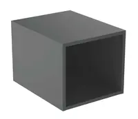 Ideal Standard Finesse - Bočná skrinka, otvorená, 40x51x36 cm, matný antracit E3402Y2