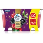 GLADE Winter Berries vonná svíčka DUO BALENÍ 2x112 g