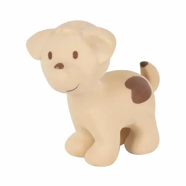 Tikiri Farm - hrkálka a hryzátko z prírodnej gumy - Psík