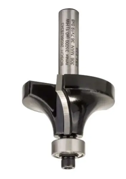 Bosch Príslušenstvo - Frézovací bit na drevo, zaobľovací, 36,7x60 mm 2608628343