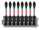 Bosch Príslušenstvo - Súprava bitov predĺžených PZ2, dĺžka 55 mm, 8 ks 2608522331