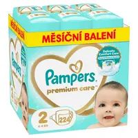 Pampers Premium Care 2 plenky 4-6kg 224ks