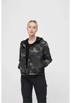 Women's camouflage windbreaker