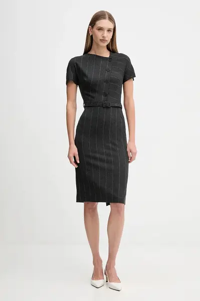 Šaty s příměsí vlny Sandro Ferrone