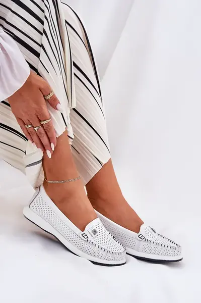 S. BARSKI Dámské Kožené Mokasíny S.Barski