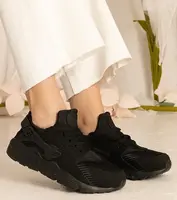 marka niezdefiniowana Black women's sporty sneakers Narobi