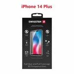 Tvrzené sklo Swissten Ultra Durable 3D Full Glue Glass pro Apple iPhone 14 Plus, černá