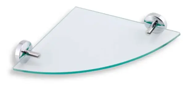 Novaservis Metalia 11 - Rohová polička, chróm 0135,0