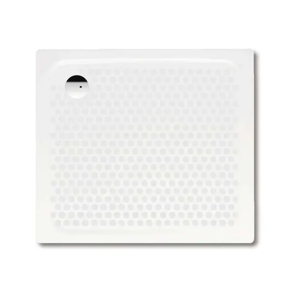 Kaldewei Avantgarde - Sprchová vanička Superplan 387-2, 90x75 cm, celoplošný antislip, s polystyrénovým nosičom, biela 447735040001
