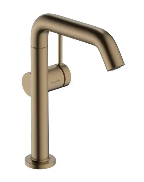 Hansgrohe Tecturis S - Umývadlová batéria s výpusťou Push-Open, CoolStart, EcoSmart, kefovaný bronz 73360140