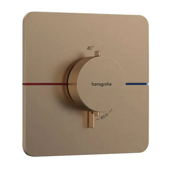 Hansgrohe ShowerSelect Comfort - Termostatická batéria pod omietku, kefovaný bronz 15588140
