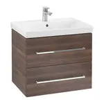 Villeroy & Boch Avento - Umývadlová skrinka, 63x51x45 cm, 2 zásuvky, Arizona Oak A89000VH