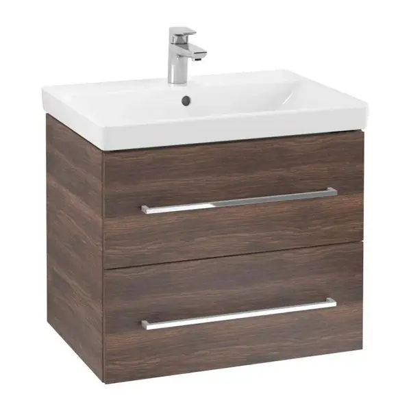 Villeroy & Boch Avento - Umývadlová skrinka, 63x51x45 cm, 2 zásuvky, Arizona Oak A89000VH