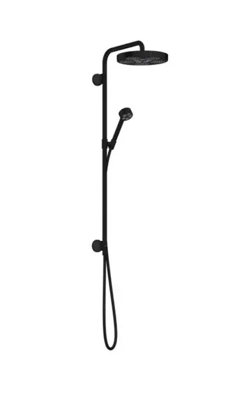 Axor One - Sprchový set bez batérie, priemer 28 cm, matná čierna 48790670