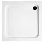 Aqualine Vaničky - Sprchová vanička, samonosná, 80x80x15 cm, bílá BTTQ80