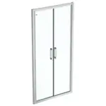 Ideal Standard Connect 2 - Sprchové dvere 90 cm, silver bright/číre sklo K9294EO