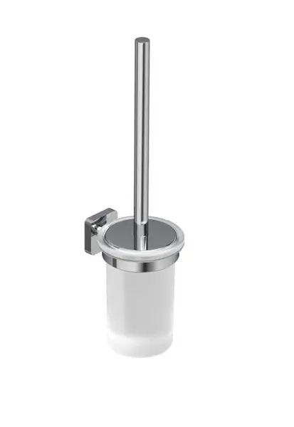 Kludi Vela S - WC kefa nástenná s držiakom, sklo/chróm 2597405
