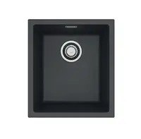 Alveus Omni - Granitový drez 40x45 cm, čierna 1150042