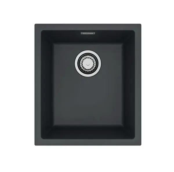 Alveus Omni - Granitový drez 40x45 cm, čierna 1150042