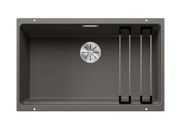 Blanco Etagon 700 - Silgranitový drez, 73x46 cm, s príslušenstvom, InFino, sivá 527261