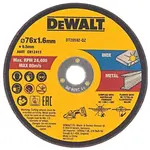 DeWALT Príslušenstvo - Súprava rezných kotúčov na kov 75x9,5 mm, 3 ks DT20592