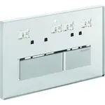 Geberit Sigma50 - Ovládací tlačítko splachování, bez výplně 115.788.00.1
