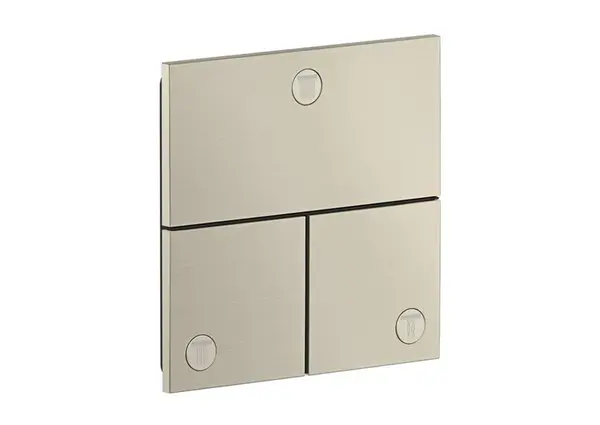 Axor ShowerSelect ID - Ventil pod omietku na 3 spotrebiče, kefovaný nikel 36780820