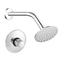 Mereo Sprchový program - Sprchový set s tlačným ventilem, 1 proud, chrom CBT605S