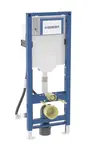 Geberit Duofix - Montážní prvek pro závěsné WC, 112 cm, se splachovací nádržkou Sigma 12 cm, bezbariérový 111.350.00.6