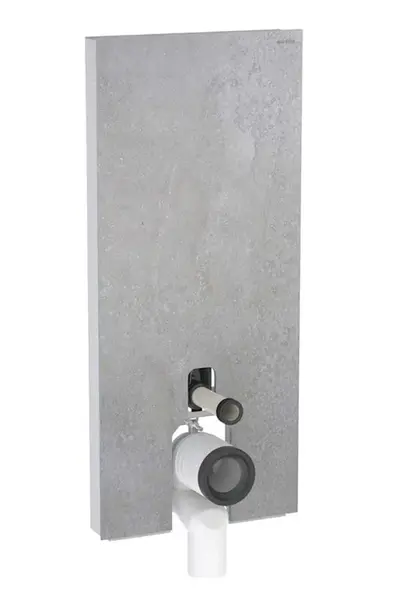Geberit Monolith Plus - Sanitární modul pro stojící WC, 114 cm, spodní přívod vody, vzhled betonu 131.233.JV.7